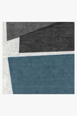 Outlet 🌟 Ruggable Color Field in Blue Rug ⭐ -Outdoor Rugs Store ColorField Blue D RC 0527 10 Clean Washable Rug Pad 4