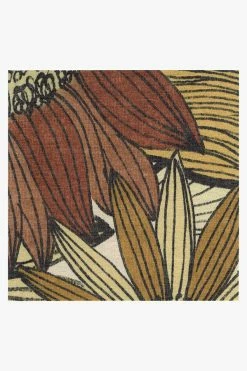 Flash Sale 😉 Ruggable Dalilah Sunburst Rug 👏 -Outdoor Rugs Store Dalilah Sunburst D RC 0582 10 Clean Washable Rug Pad copy 2