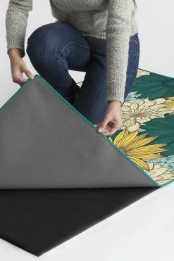 Brand new ✔️ Ruggable Daphne Turquoise Rug 🎉 -Outdoor Rugs Store Daphne Turquoise B RC 0572 57 Clean Washable Rug Pad copy 2