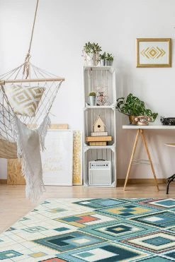 Cheap 🔥 Ruggable Esra Teal Rug 👏 -Outdoor Rugs Store EsraTeal C RC 0370 57 Washable Rug Moroccan