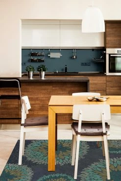 Brand new ⌛ Ruggable Sale Floral Medallion Navy Rug ⌛ -Outdoor Rugs Store FloralMedallion Navy C RC 0423 57 Washable Rug Floral