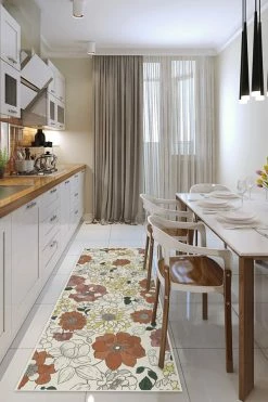 Hot Sale ⭐ Ruggable Floret Sunrise Rug ✨ -Outdoor Rugs Store Floret Sunrise C RC 0564 27 Washable Rug Floral