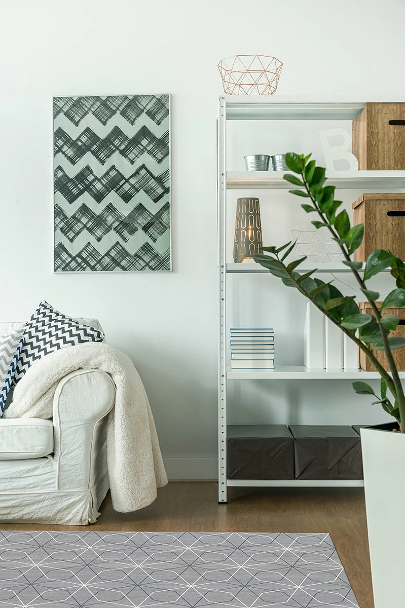 Best deal 🤩 Ruggable Geometrix Grey Rug ⌛ 4 Best deal 🤩 Ruggable Geometrix Grey Rug ⌛ - Image 4