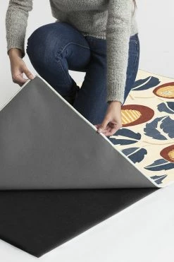 Deals ✔️ Ruggable Hana Imari Rug 👍 -Outdoor Rugs Store Hana Imari B RC 0574 57 Clean Washable Rug Pad copy 2