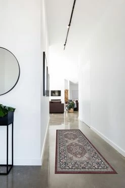 Deals 🤩 Ruggable Hendesi Heriz Bordeaux Rug 🔔 -Outdoor Rugs Store HendesiHeriz Bordeaux C RC 0503 27 Washable Rug Burgundy