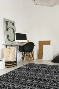 Promo 🎉 Ruggable Henna Black Rug 💯 -Outdoor Rugs Store Henna Black C RC 0002 57 Washable Rug Boho