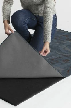 Promo 🛒 Ruggable Ironwork Slate Blue Rug ✨ -Outdoor Rugs Store Ironwork Slate Blue B RC 0194 57 Clean Washable Rug Pad 1d1b77ef 1676 478e 8f0c 48ea8d4ae5bf
