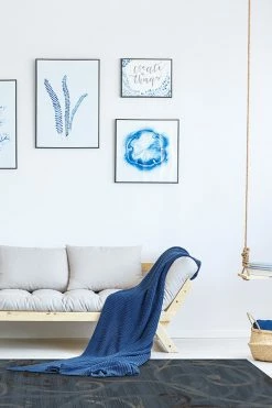 Promo 🛒 Ruggable Ironwork Slate Blue Rug ✨ -Outdoor Rugs Store Ironwork Slate Blue C RC 0194 57 Washable Rug Leaves 684e8b9a 6ab8 412e bbcd 2d461da3437f