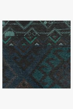 Wholesale 👏 Ruggable Lunara Geo Sapphire Rug 🛒 -Outdoor Rugs Store LunaraGeoSapphire D RC 0368 10
