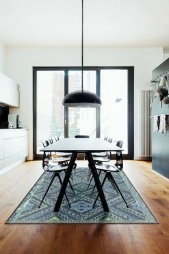 Cheapest 💯 Ruggable Lunja Midnight Rug 🤩 -Outdoor Rugs Store LunjaMidnight C RC 0349 57 Washable Rug Moroccan