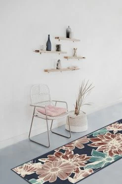 Coupon 🧨 Ruggable Mae Navy Rug 🥰 -Outdoor Rugs Store Mae Navy C RC 0567 27 Clean Washable Rug Navy