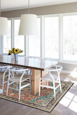 Cheap ❤️ Ruggable Maral Heriz Burgundy Rug 🎉 -Outdoor Rugs Store Maral Heriz Burgundy C RC 0382 57 Clean Washable Rug border