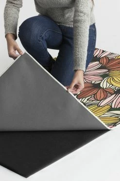 Budget 🛒 Ruggable Meena Starburst Rug 🎉 -Outdoor Rugs Store Meena Starbust B RC 0563 57 Clean Washable Rug Pad copy 2