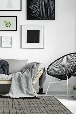 New ✔️ Ruggable Modern Grid Grey Rug 🛒 -Outdoor Rugs Store Modern Grid Grey C RC RE181 57 Washable Rug Graph