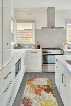 New 🎉 Ruggable Nani Orange Cream Rug 🎁 -Outdoor Rugs Store Nani OrangeCream C RC 0592 27 Washable Rug Modern