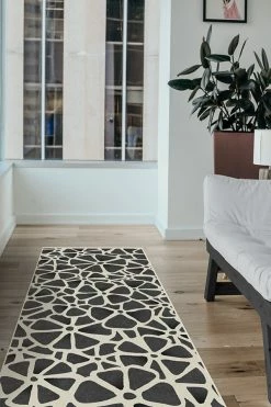 Best reviews of 🌟 Ruggable Oleander Greyscale Rug 😍 -Outdoor Rugs Store Oleander Greyscale C RC 0586 27 Washable Rug Modern