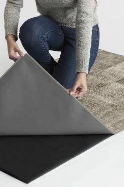 Cheapest ⭐ Ruggable Patchwork Taupe Rug 😍 -Outdoor Rugs Store Patchwork Taupe B RC 0042 57 Clean Washable Rug Pad