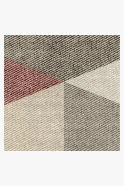 Buy ✔️ Ruggable Tessera Vintage Red Rug 💯 -Outdoor Rugs Store Tessera VintageRed D RC 0550 10 Clean Washable Rug Pad copy 2