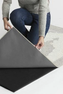 Cheap 😀 Ruggable Tisa French Grey Rug 👍 -Outdoor Rugs Store Tisa FrenchGrey B RC 0506 57 Clean Washable Rug Pad