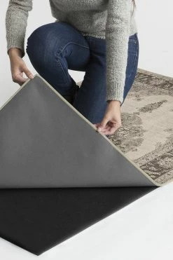 New ⌛ Ruggable Victoria Taupe Rug 🎁 -Outdoor Rugs Store Victoria Taupe B RC 0054 57 Clean Washable Rug Pad