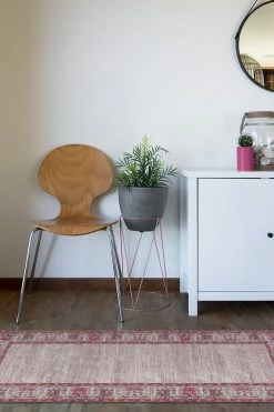 Top 10 ✔️ Ruggable Vintage Daisy Bordered Fuchsia Rug 💯 -Outdoor Rugs Store Vintage Daisy Bordered Fucshia C RC RE131 27 Washable Rug Floral