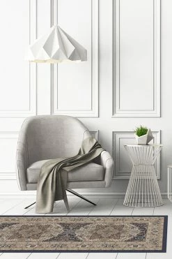 Cheap 👍 Ruggable Vintage Heriz Ivory Blue Rug 😀 -Outdoor Rugs Store VintageHeriz IvoryBlue C RC 0500 27 Washable Rug Persian