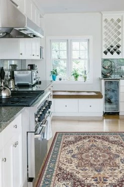 Budget 😉 Ruggable Vintage Heriz Ruby Rug 🤩 -Outdoor Rugs Store VintageHeriz Ruby C RC 0498 57 Clean Washable Rug Red