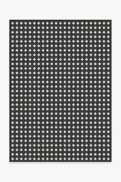 Promo 😀 Ruggable Outdoor Adde Black Rug 👏