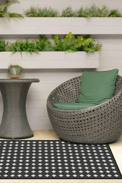 Promo 😀 Ruggable Outdoor Adde Black Rug 👏 -Outdoor Rugs Store adde black C RC OD035 27