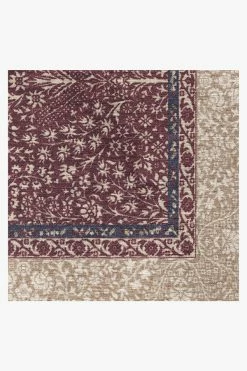 Best reviews of 🎉 Ruggable Afshan Merlot Rug 👍 -Outdoor Rugs Store afshan merlot D RC 0510 27 V2