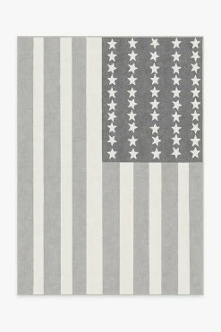 Discount ๐ Ruggable American Flag Grey Rug ๐