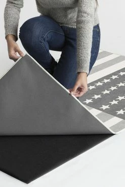 Discount 👍 Ruggable American Flag Grey Rug 😍 -Outdoor Rugs Store american flag grey B RC 0745 27