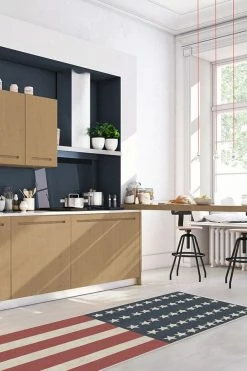 Promo ⭐ Ruggable American Flag Red Rug 👏 -Outdoor Rugs Store american flag red C RC 0744 27