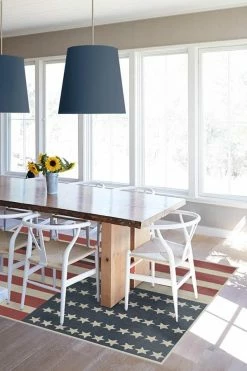 Promo ⭐ Ruggable American Flag Red Rug 👏 -Outdoor Rugs Store american flag red C RC 0744 57