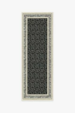 Hot Sale 🤩 Ruggable Anna Sui Folk Heritage Sage Rug 🔔 -Outdoor Rugs Store anna sui folk heritage sage B RC AS011 27