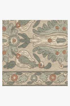 Discount 👍 Ruggable Anna Sui Lady Shalott Cream Rug ✔️ -Outdoor Rugs Store anna sui lady shalott cream D RC AS008 27