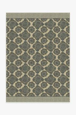 Hot Sale ⭐ Ruggable Anna Sui Retromania Daisy Sage Rug 😍