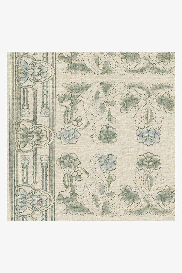 Best deal ๐งจ Ruggable Anna Sui Vintage Rose Art Nouveau Sagebrush Rug ๐ 3 Best deal ๐งจ Ruggable Anna Sui Vintage Rose Art Nouveau Sagebrush Rug ๐ - Image 3