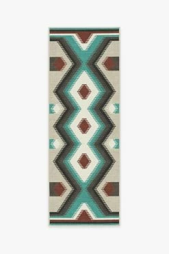 Buy 🛒 Ruggable Anza Turquoise Rug 😍 12 Buy 🛒 Ruggable Anza Turquoise Rug 😍 -Outdoor Rugs Store anza turquoise A RC 0716 27 V2