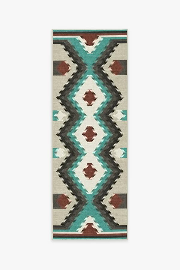 Buy 🛒 Ruggable Anza Turquoise Rug 😍 5 Buy 🛒 Ruggable Anza Turquoise Rug 😍 - Image 5