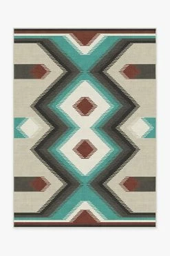 Buy 🛒 Ruggable Anza Turquoise Rug 😍