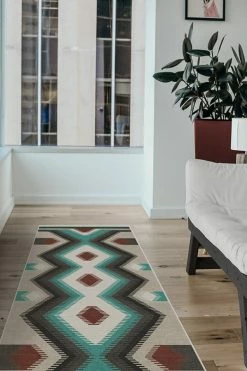 Buy 🛒 Ruggable Anza Turquoise Rug 😍 15 Buy 🛒 Ruggable Anza Turquoise Rug 😍 -Outdoor Rugs Store anza turquoise C RC 0716 27