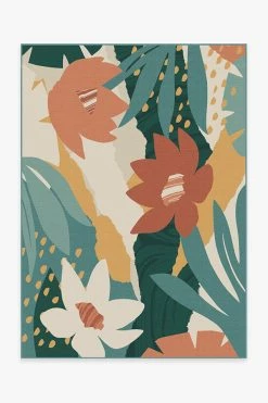 Flash Sale ❤️ Ruggable Outdoor Arcadia Multicolor Rug 🔥