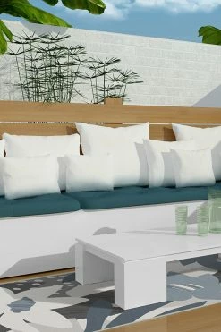 Budget 🛒 Ruggable Outdoor Arcadia Steel Blue Rug ✨ -Outdoor Rugs Store arcadia steel blue C RC TR024 27 V2