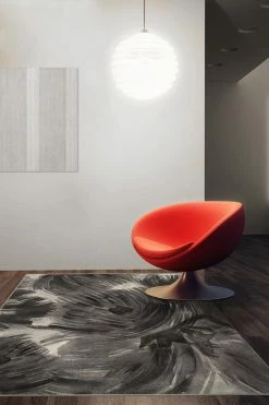 Wholesale 🧨 Ruggable Aster Charcoal Rug 🤩 -Outdoor Rugs Store aster charcoal C RC 0589 57 V2