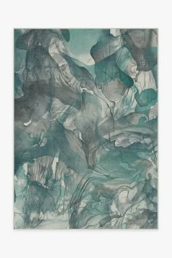 Best deal 💯 Ruggable Aurora Teal Grey Rug 🔥