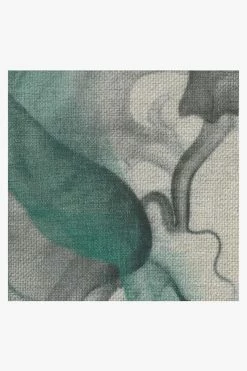 Best deal 💯 Ruggable Aurora Teal Grey Rug 🔥 -Outdoor Rugs Store aurora teal grey D RC MO007 57