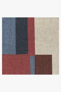 Best Pirce ⌛ Ruggable Blockera Red Rug ⭐ -Outdoor Rugs Store blockera red D RC 0741 27