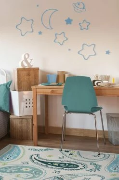 Cheapest ❤️ Ruggable Boteh Blue Rug 🤩 -Outdoor Rugs Store boteh blue C RC BY013 57