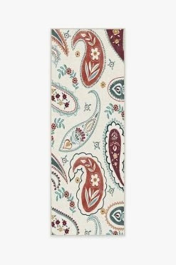 New 🥰 Ruggable Boteh Multicolor Rug ✨ -Outdoor Rugs Store boteh multicolor A RC BY014 27 V2